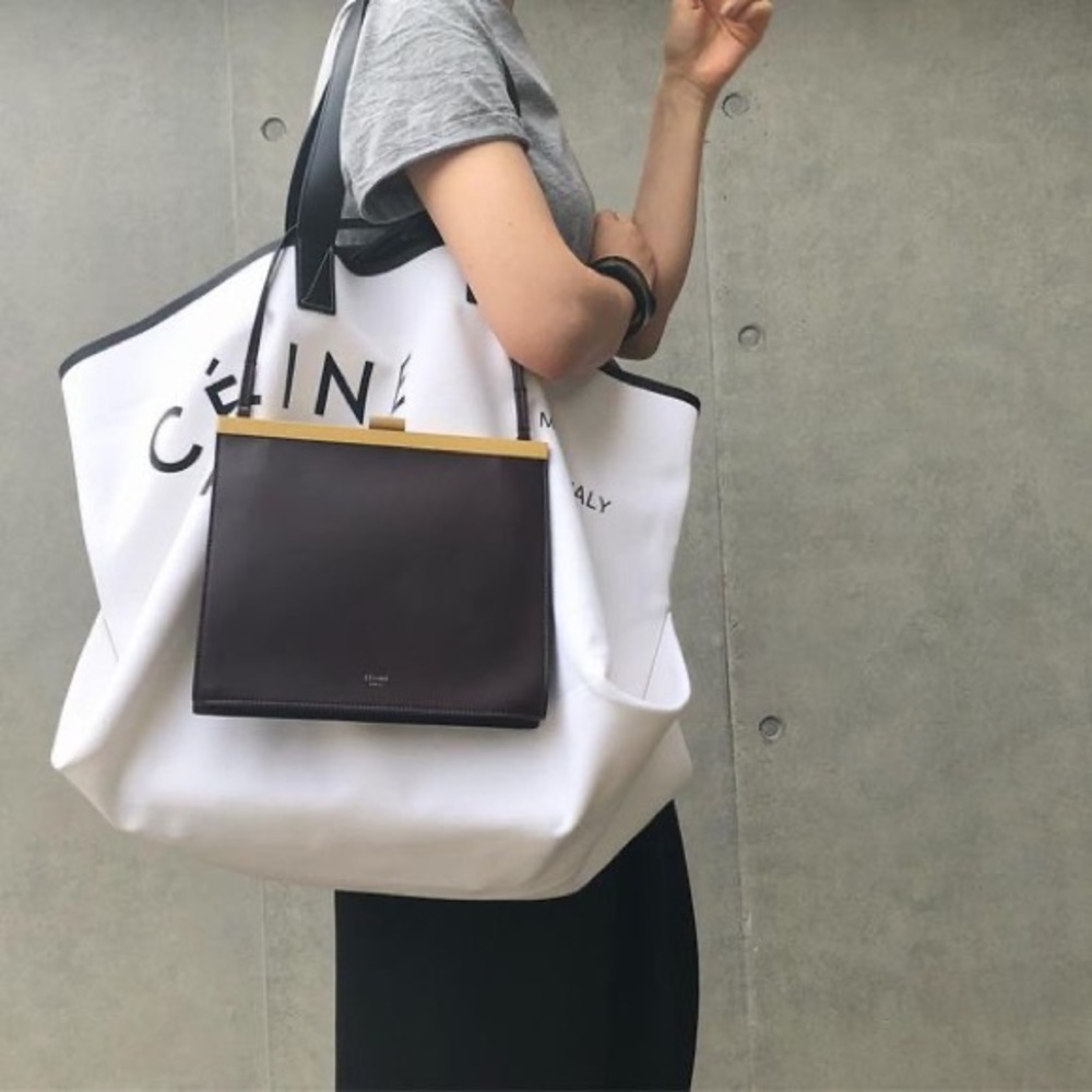 Celine Black Crossbody Bag Sleek Minimalist Design